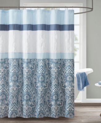 Shawnee Embroidered Shower Curtain, 72" x 72"