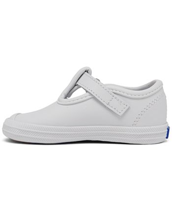 Keds - Kids Shoes, Baby Girls or Toddler Girls Champion Toe-Cap T-Strap Shoes