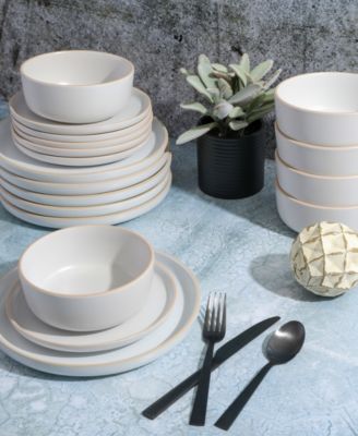 Home Zuma 18 Pc. Dinnerware Set, Service for 6