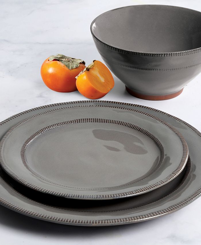 Gibson Elite Terranea 18 Piece Dinnerware Set, Service for 6 Macy's