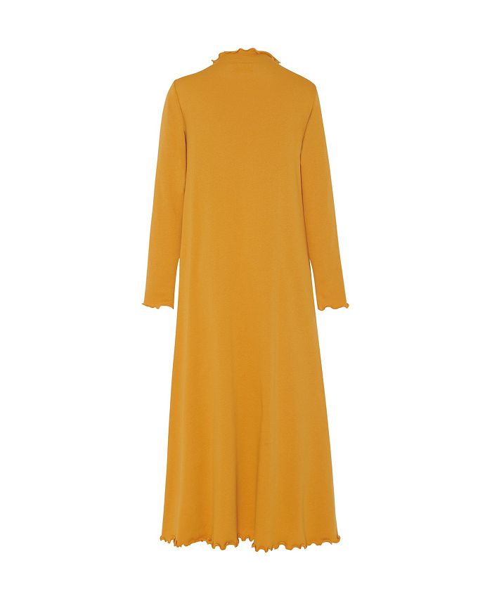 Casey Marks Women's Lounge Dress in Marigold French Terry - Macy's