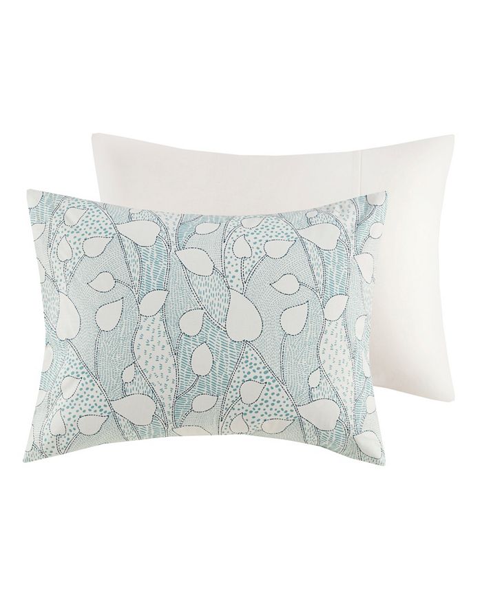Urban Habitat Calla Vine Printed 3 Piece Cotton Duvet Cover Set, King ...