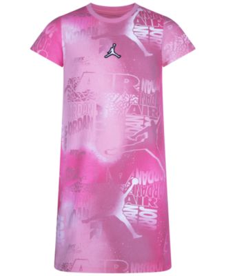 Jordan Big Girls New Wave Short Sleeves Dress - Macy's