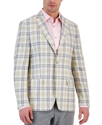 Lauren Ralph Lauren - Men's Classic-Fit UltraFlex Linen Check Sport Coat