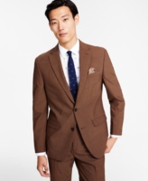 Bar Iii Men's Slim-Fit Suit Jackets, Created for Macy's - Brown