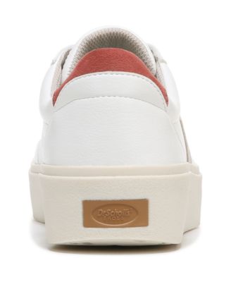 Women's Madison-Lace Closed Round Toe Lace Up Platform Sneakers