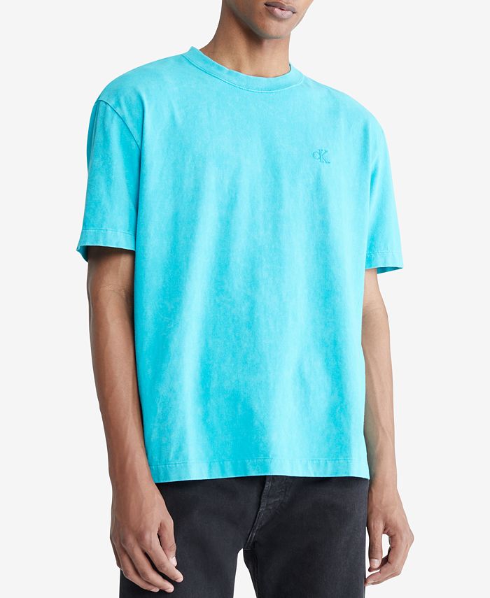 Calvin Klein Men's Relaxed Fit Standard Logo Crewneck T-Shirt - Macy's