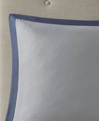 Powell Embroidered 8 Piece Comforter Set, Queen