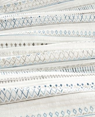 Fraser Reversible Printed Microfiber Seersucker 3-Pc. Quilt Set, King/California King