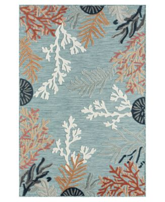 LR Home Vance VERND82103 5' x 7' Outdoor Area Rug - Macy's