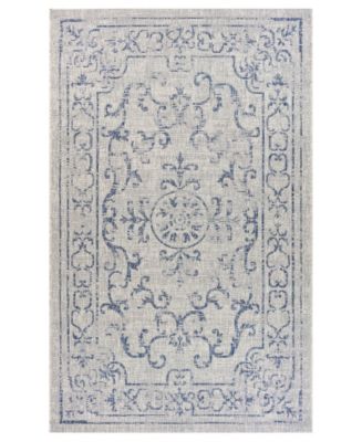 LR Home Sunny SUNSH-249 5' x 8' Outdoor Area Rug - Macy's