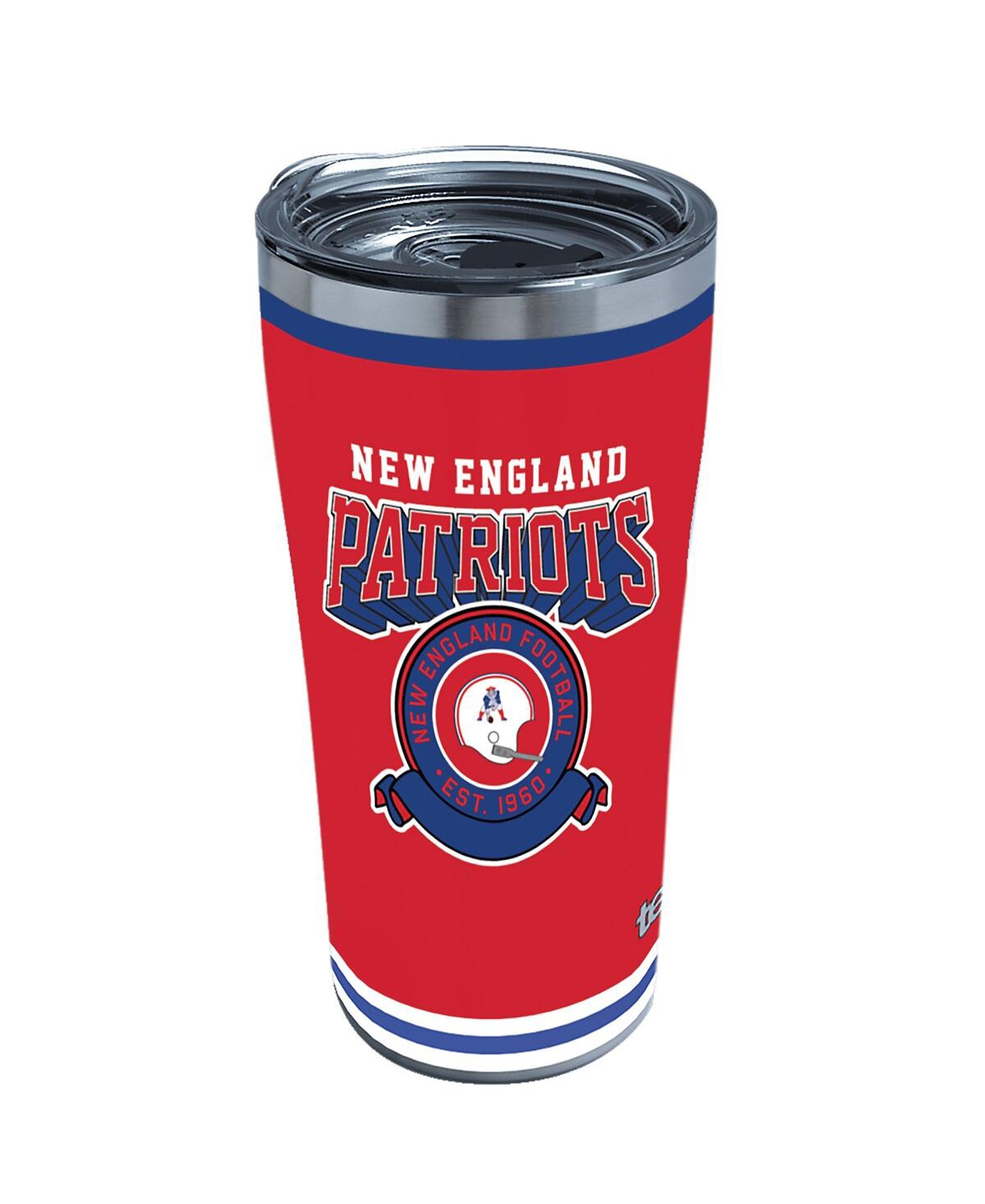 Tervis Tumbler New England Patriots 20 oz Vintage-inspired Stainless Steel Tumbler In Red