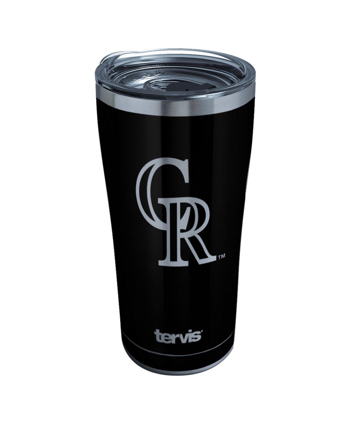 Tervis Tumbler Colorado Rockies 20 oz Roots Tumbler With Slider Lid In Black