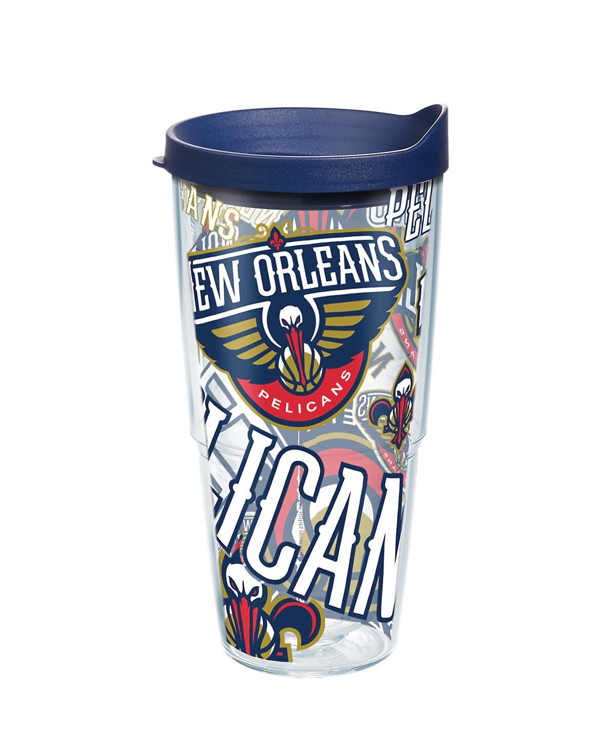 Tervis Tumbler New Orleans Pelicans 24 oz All Over Classic Tumbler In Navy