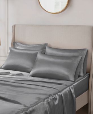 Satin Luxury 6-Pc. Sheet Set, Cal King