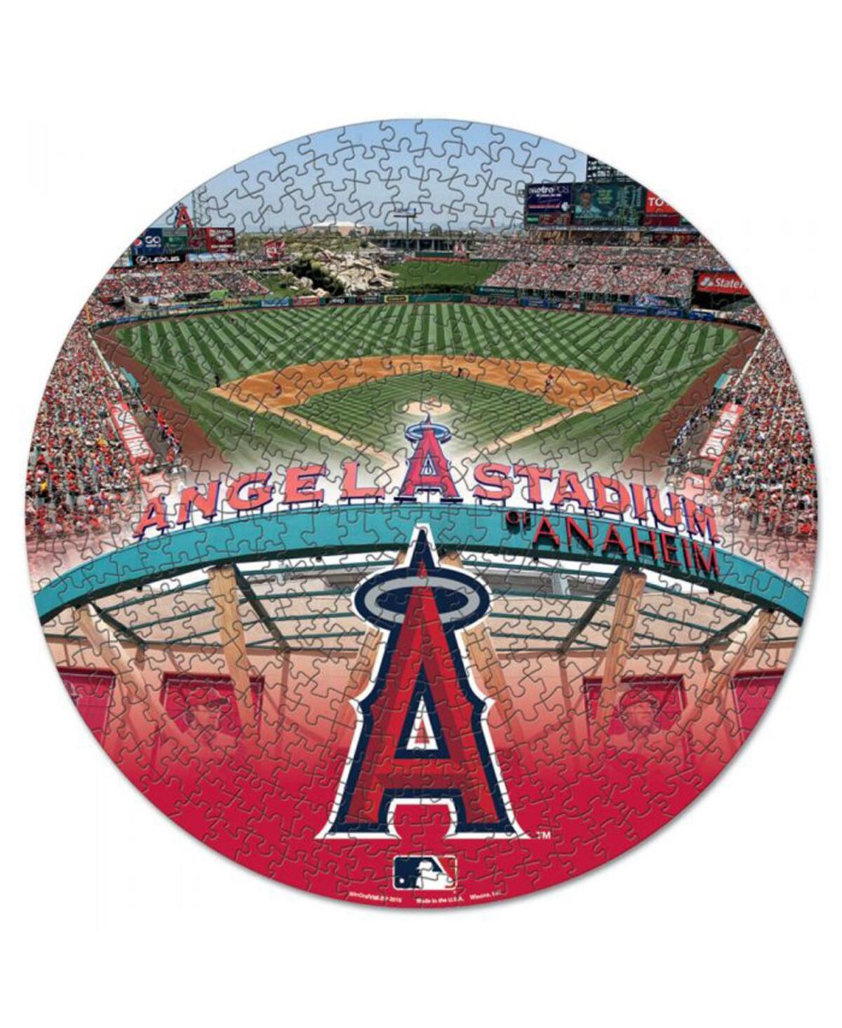 Wincraft Los Angeles Angels Round 500-piece Puzzle In Multi