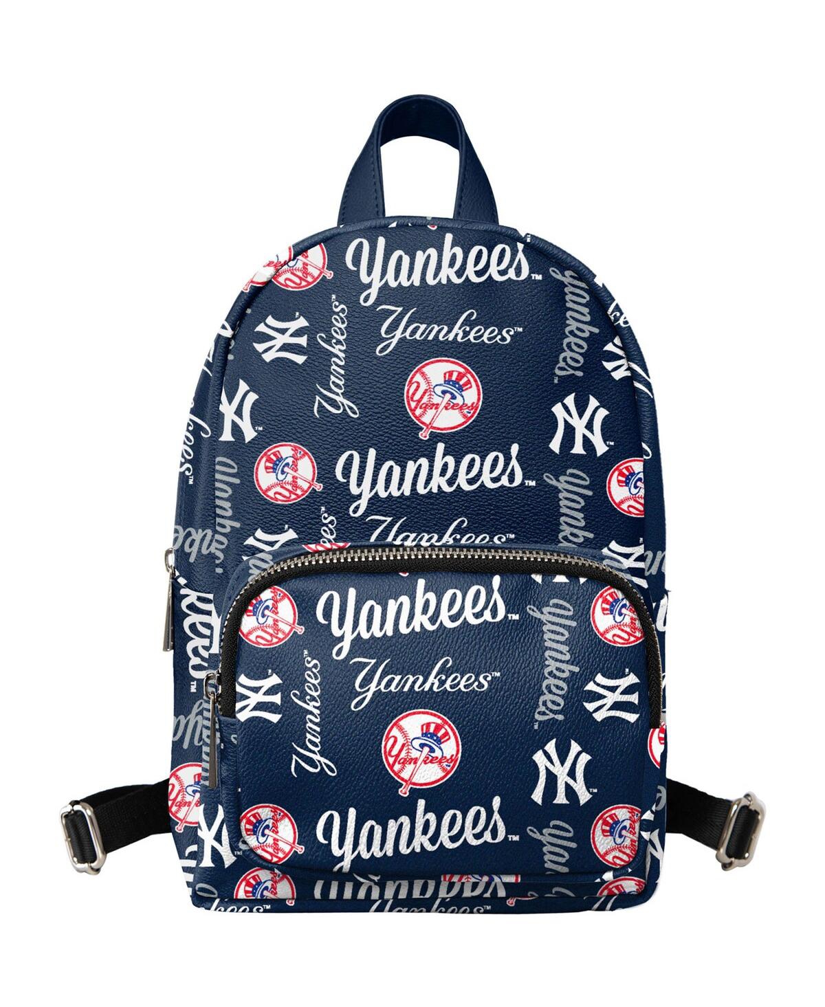 Foco Kids' Youth Boys And Girls  Navy New York Yankees Repeat Brooklyn Mini Backpack