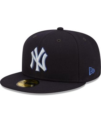 New Era Men's Navy New York Yankees Monochrome Camo 59FIFTY Fitted Hat ...