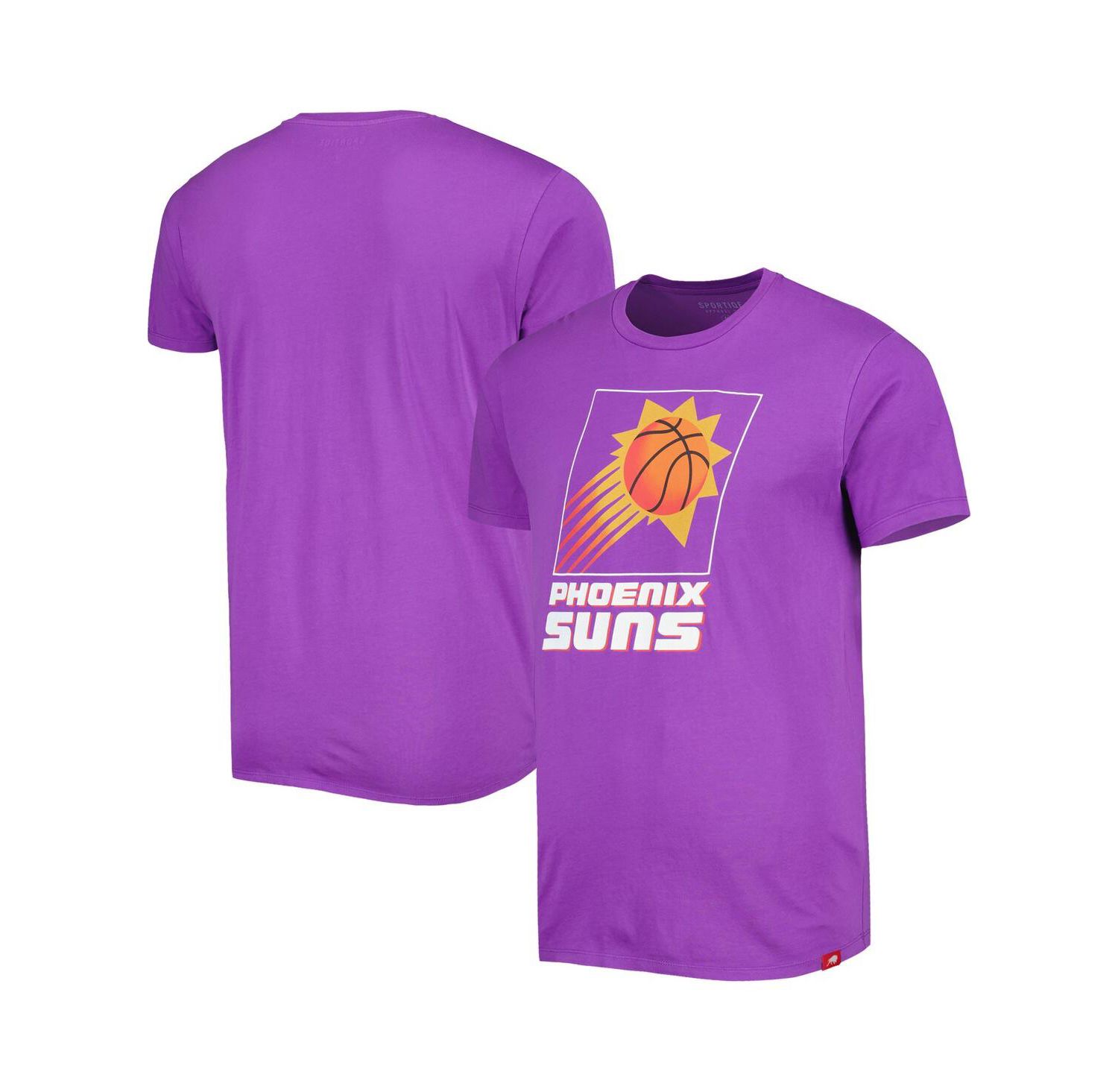 Men's and Women's Purple Phoenix Suns Hardwood Classics Bingham Elevated T-shirt