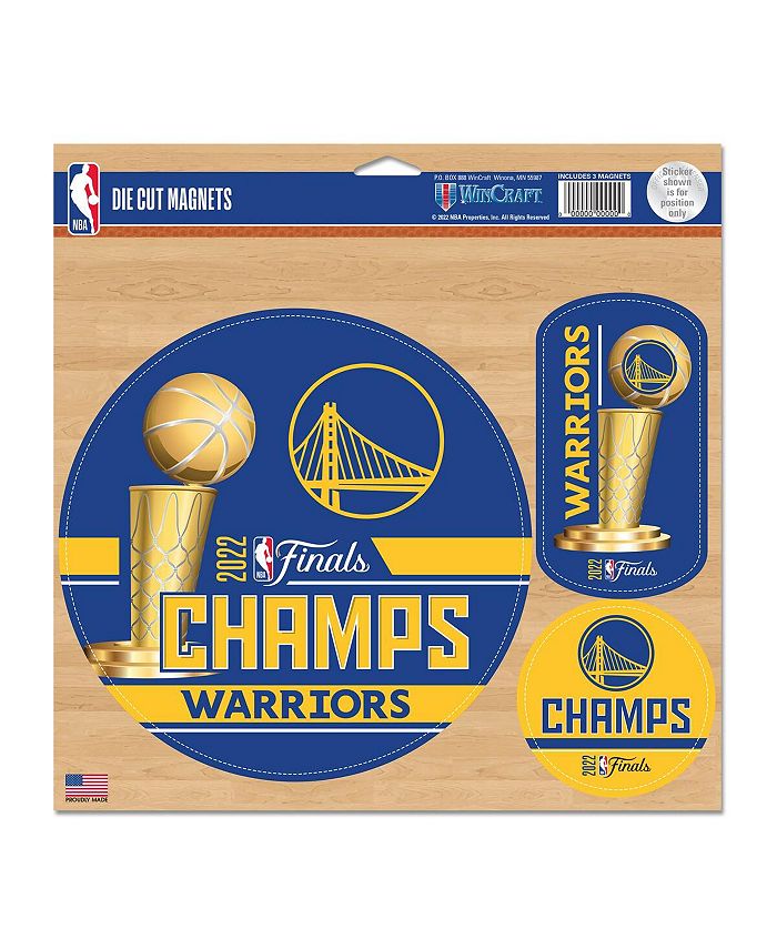 Wincraft Golden State Warriors 2022 NBA Finals Champions 11" x 11