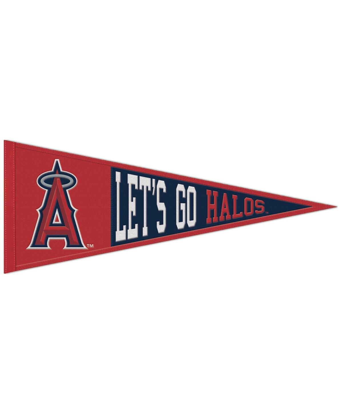 Wincraft Los Angeles Angels 13" X 32" Slogan Pennant In Red,blue