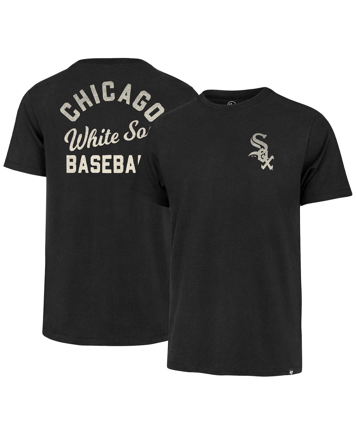 Men's '47 BrandChicago White Sox Turn Back Franklin T-shirt - Black