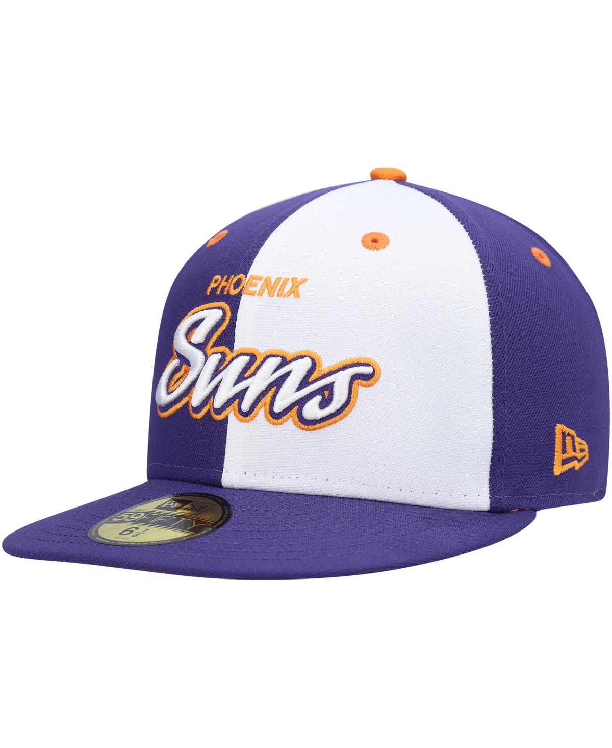 Men's New Era White Phoenix Suns Griswold 59FIFTY Fitted Hat - White
