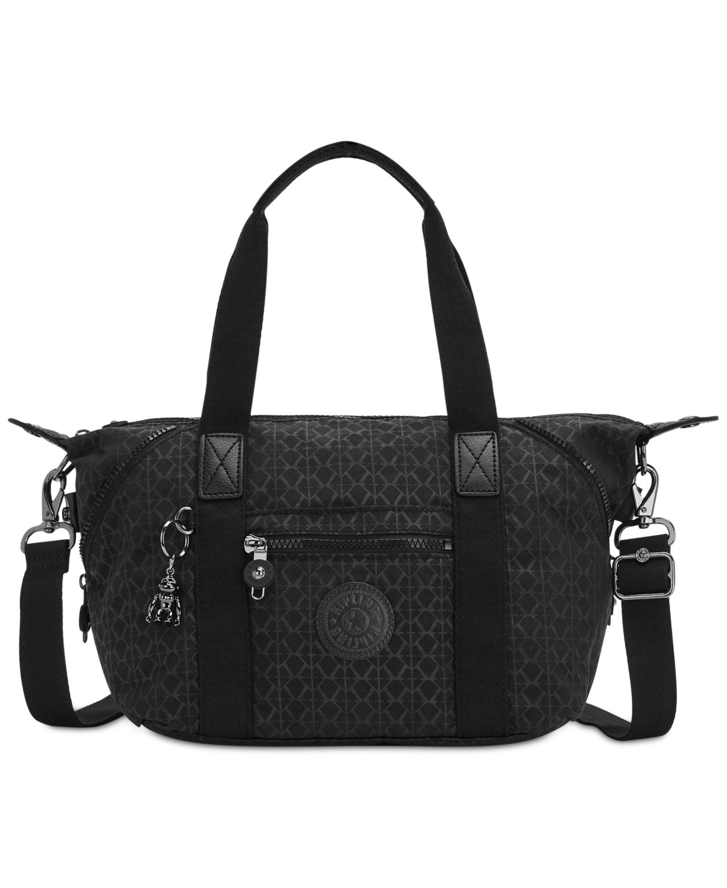 Женская сумка Kipling Art Mini Zippered Shoulder, цвет: Signature Emb — фото 1
