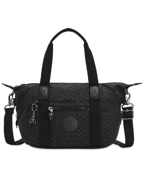Женская сумка Kipling Art Medium Zipper Shoulder Handbag, цвет: Чёрный