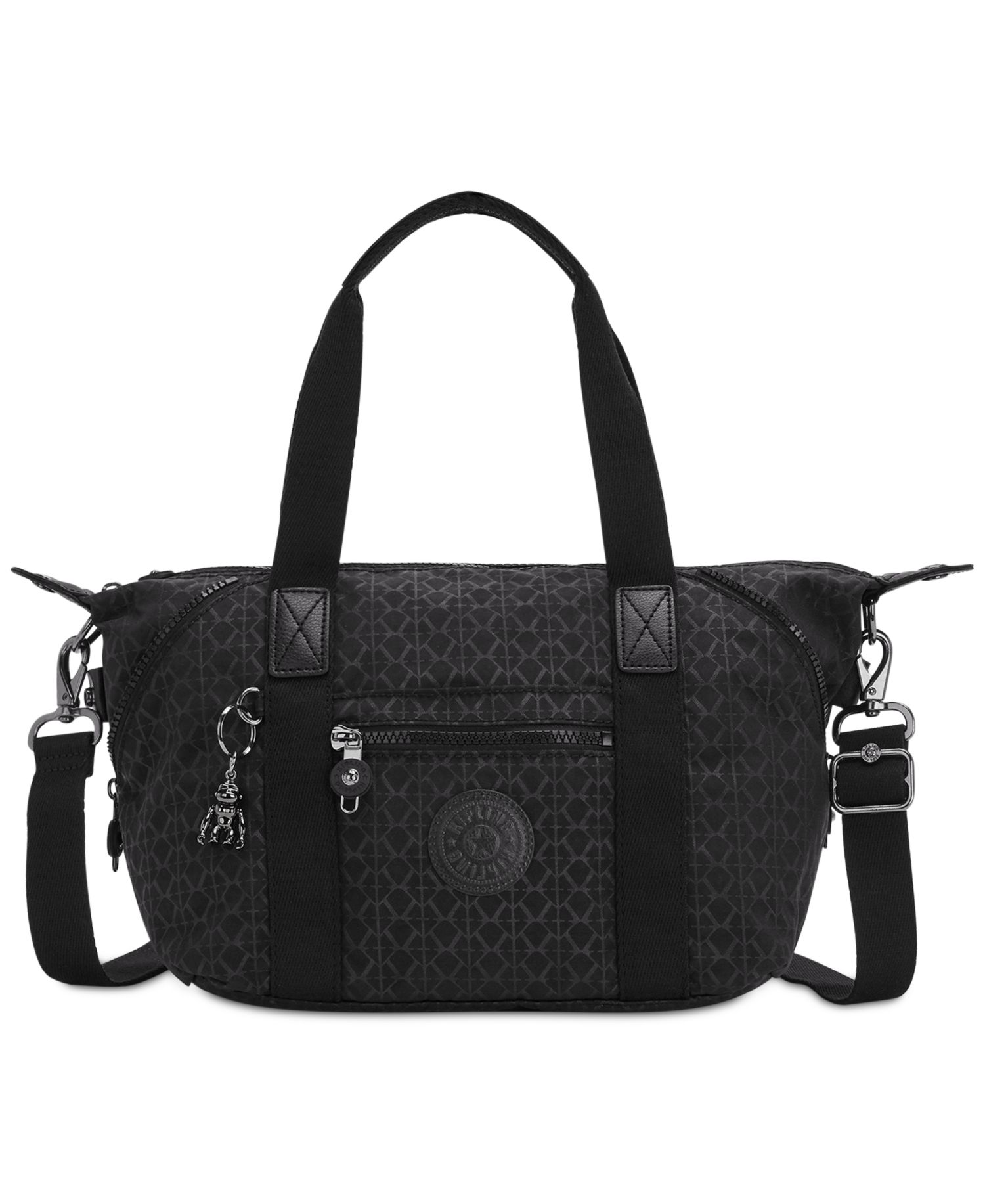 Art Mini Zippered Shoulder Bag