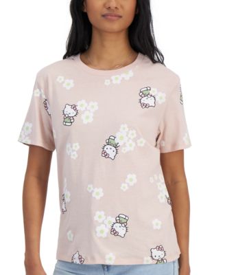 Juniors' Hello Kitty Crewneck T-Shirt