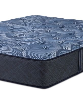 Perfect Sleeper Cobalt Calm 13" Plush Mattress Set, Queen Split