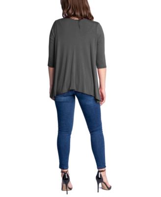 売れ筋商品|||スタイルアンドコー ニット&セーター アウター レディース Women's Cotton Open-Front Elbow-Sleeve Cardigan, Exclusively at Macy's Natural Camel 24seven Comfort Apparel Women's Open Front Elbow Length