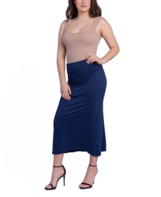 Women's Foldable Waistband Relaxing to Wear Skirt