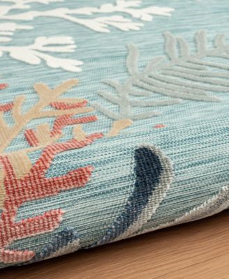 Vance-10B 7'9" x 9'9" Outdoor Area Rug