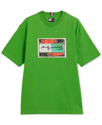 Tommy Hilfiger - Men's Sketch Flag Graphic T-Shirt