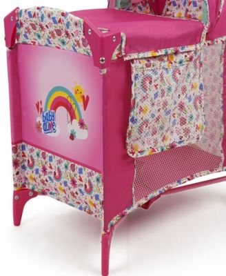 Baby Alive Pink Rainbow Deluxe Doll Play Yard