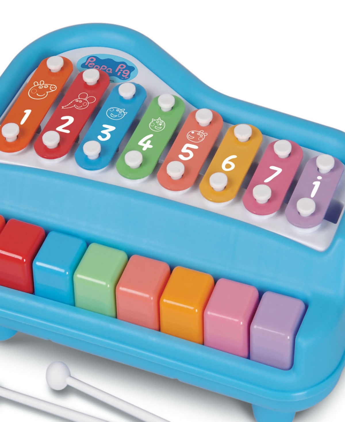 Shop Peppa Pig Play Along Piano In Multi