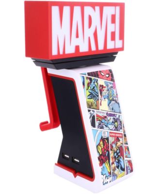 Cable Guys Led Ikonsmarvel Red Brick Logo - Charging Phone Controller Holder