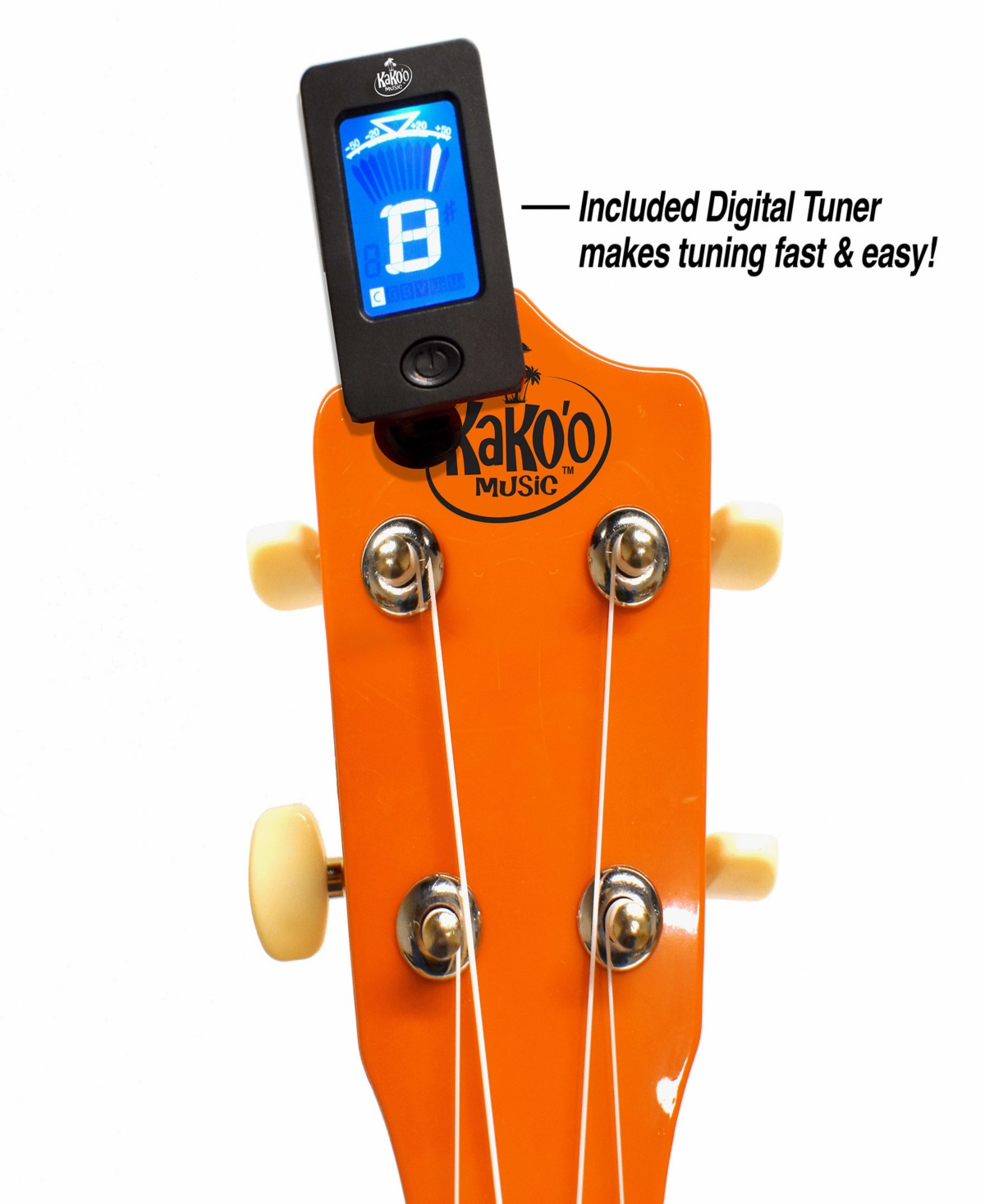 Kako'o Music Sunburst Wooden Ukulele Set In Multi