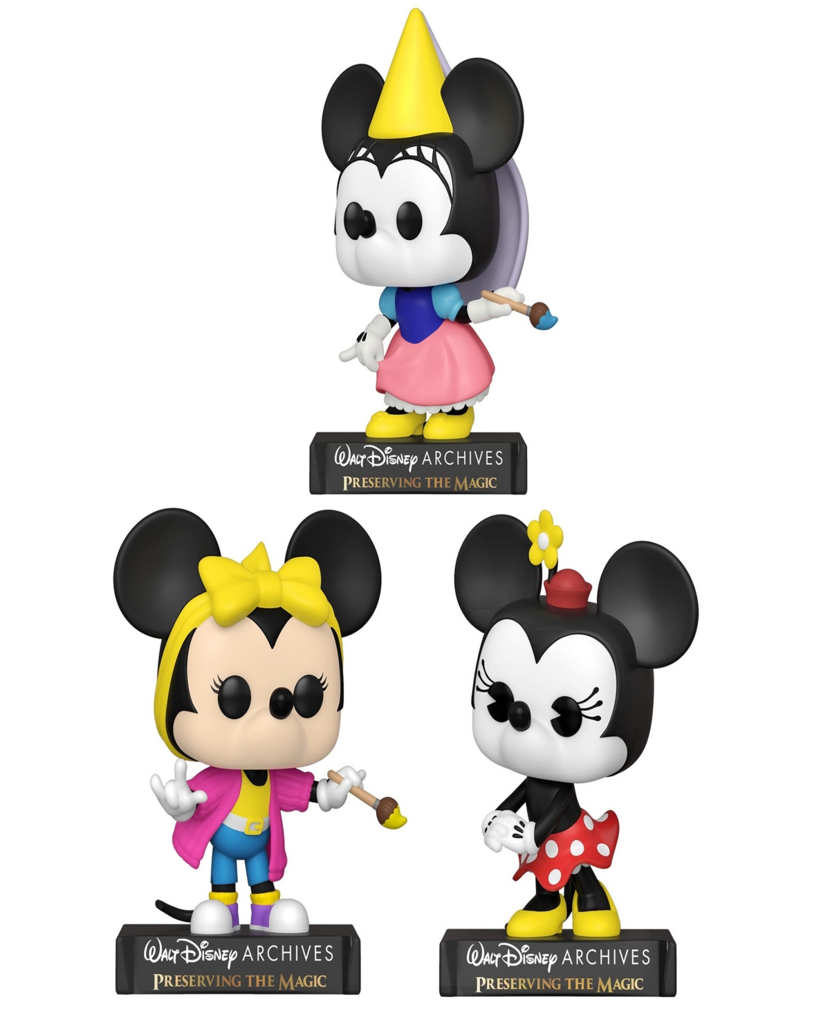 Funko Kids' Pop Disney Minnie Mouse Collectors Set In Multi