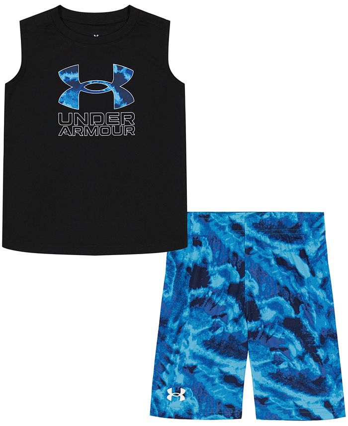 Under Armour Toddler Boys Acid Lake Tshirt and Shorts Set Macy's