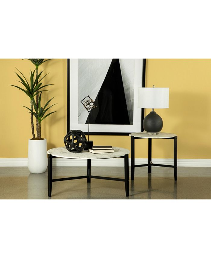 Coaster Home Furnishings Round Coffee Table Macy's