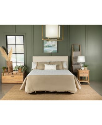 Izzy Rectangular Upholstered Twin Headboard