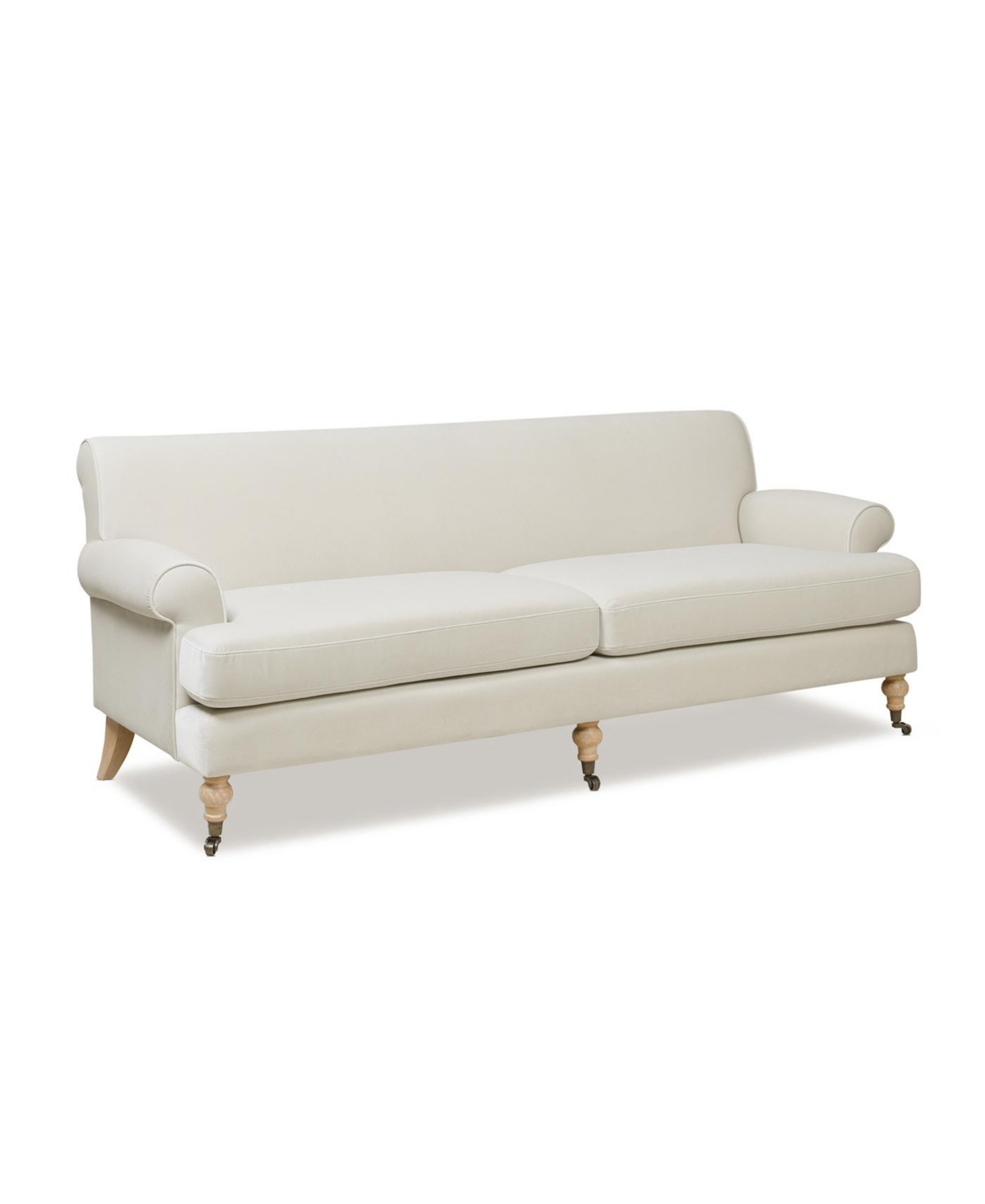 Jennifer Taylor Home Alana Lawson 88" Two-cushion Tightback Sofa In French Beige