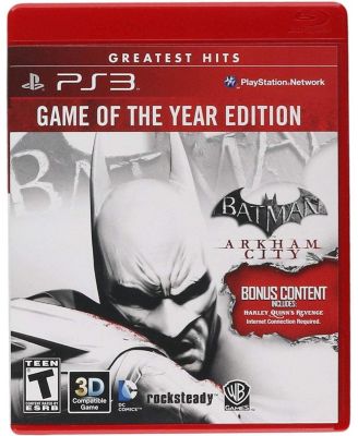 Batman: Arkham City Game of the Year Edition (Greatest Hits) - PlayStation 3