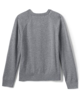 Girls School Uniform Cotton Modal Cardigan Sweater