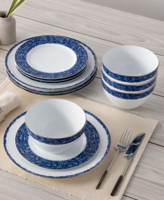 Rill 12-Piece Dinnerware Set, Service for 4