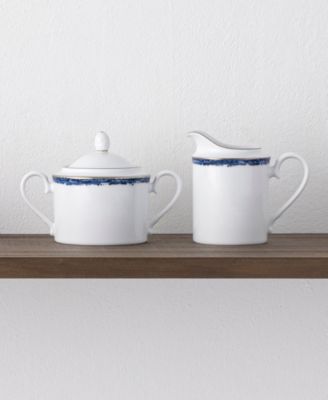 Rill Sugar and Creamer