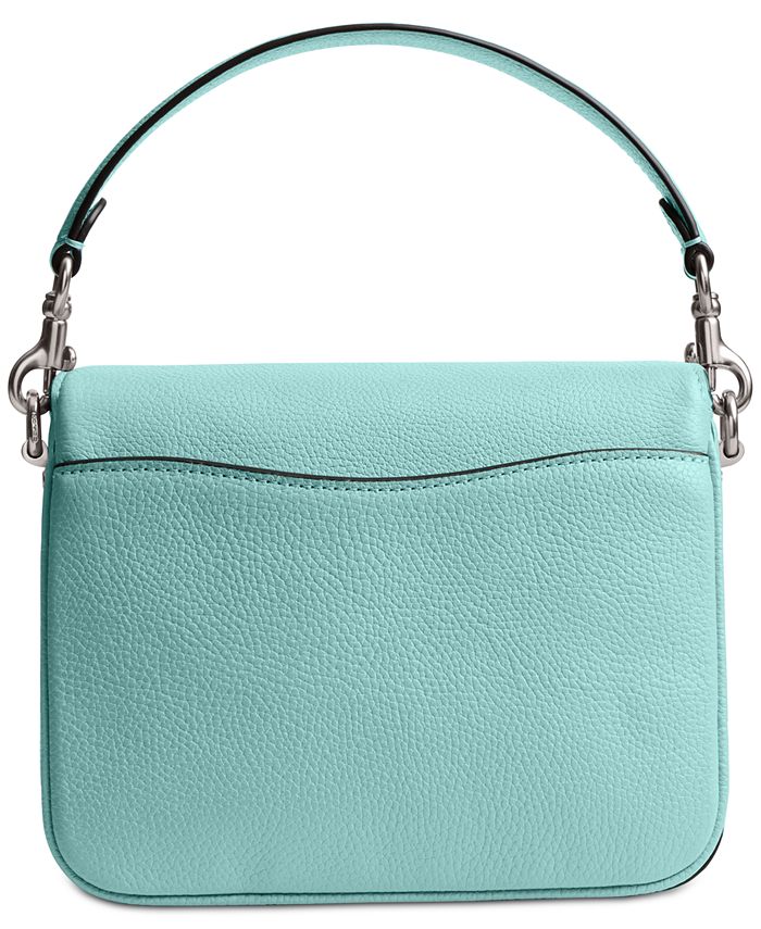 COACH Polished Pebbled Leather Cassie Crossbody 19 - Macy's
